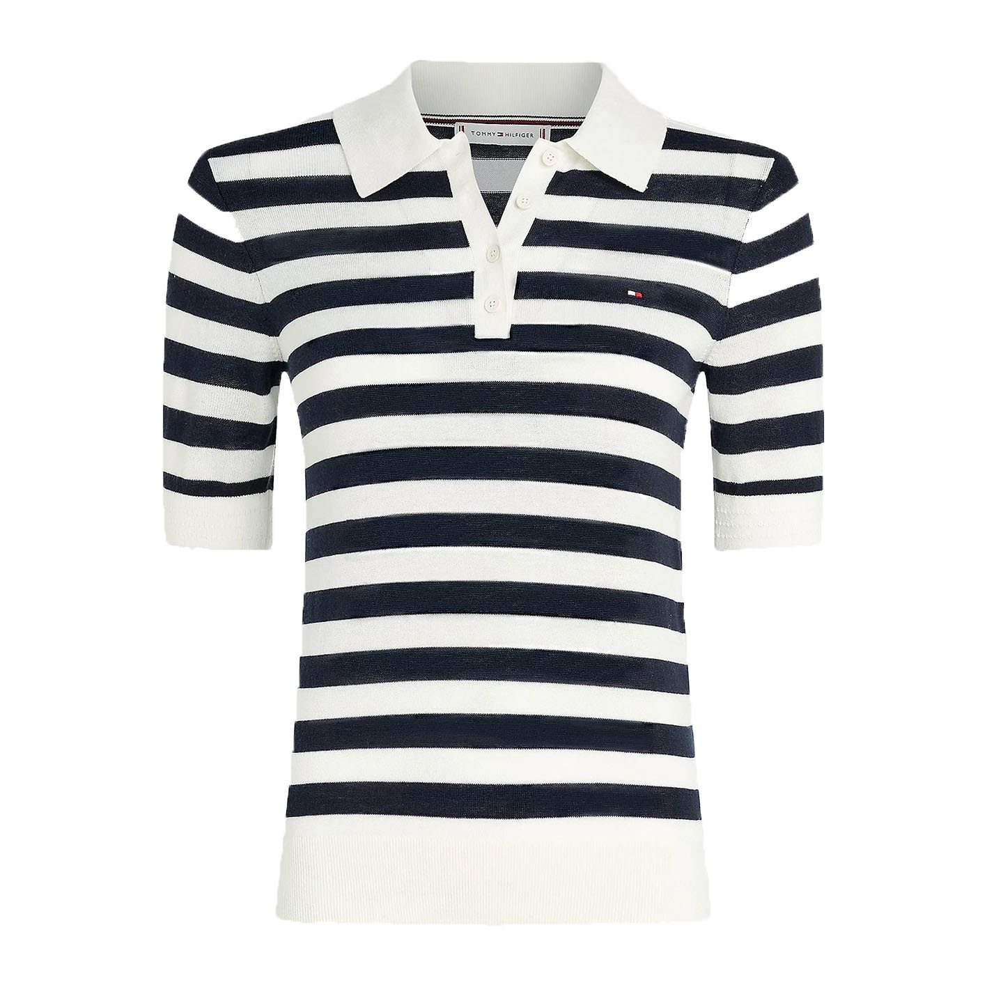 Button Polo SS Top TOMMY HILFIGER