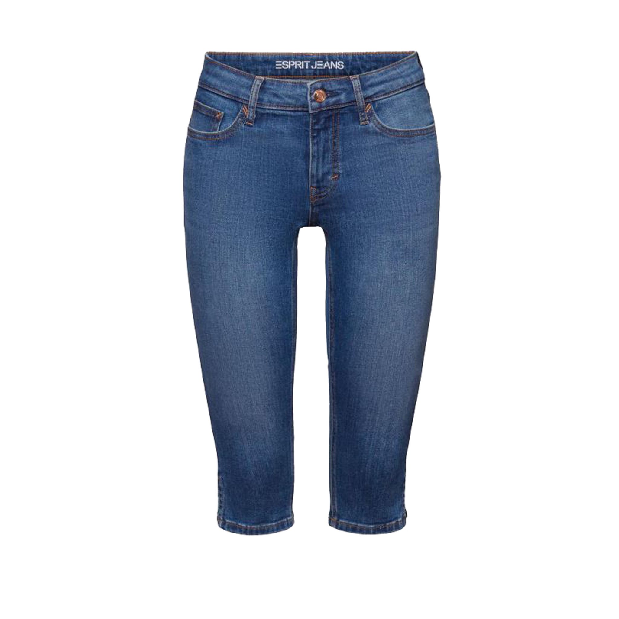 Mid rise capri-jeans ESPRIT